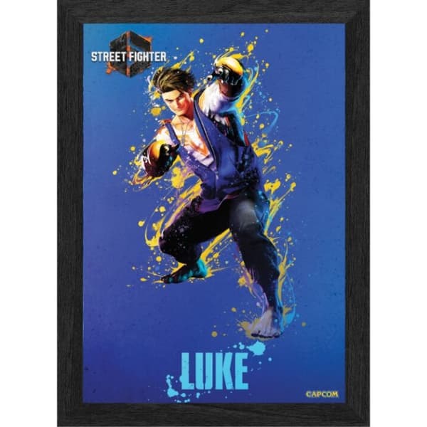 Pixel Frames Plax Street Fighter 6: Luke