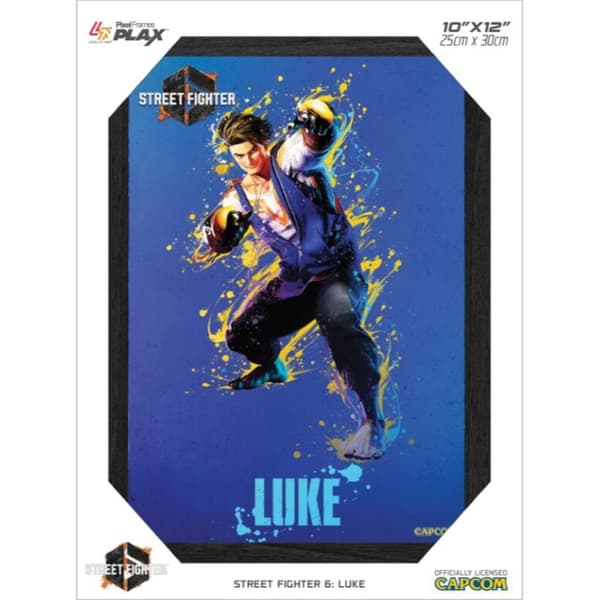 Pixel Frames Plax Street Fighter 6: Luke