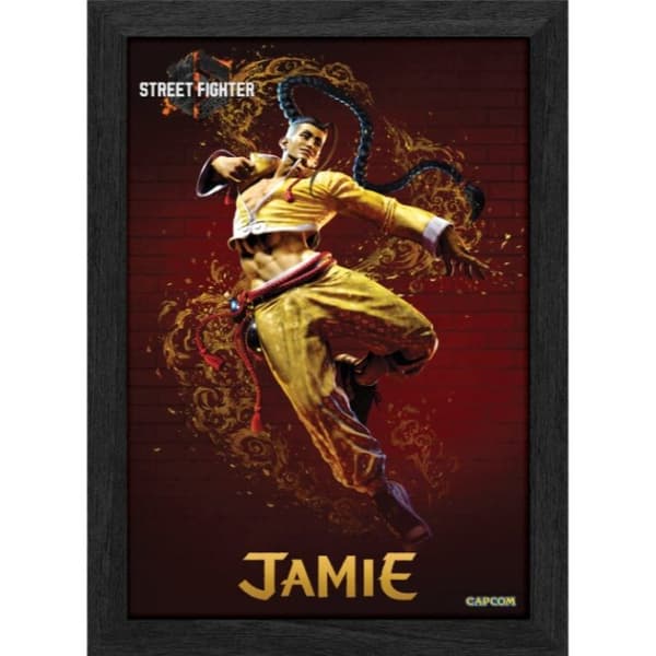 Pixel Frames Plax Street Fighter 6: Jamie