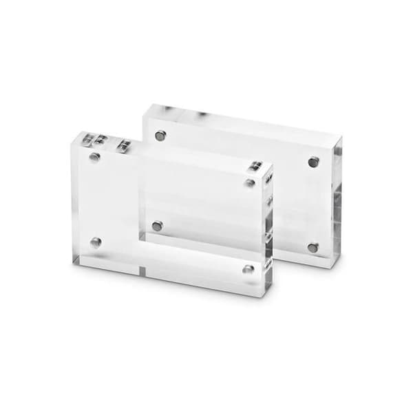 ram - foto i transparent premium akryl 7,5 x 5 x 2 cm