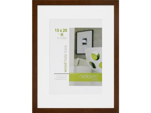 Valokuvakehyslaatikko Nielsen Design 24x30 hopea (8988010)