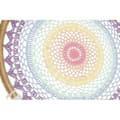 Miniatyrbild 4 av 4: drömfångarfjädrar lila grön flerfärgad 40 x 2 x 120 cm boho (2 enheter)
