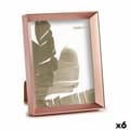 Miniatyrbild 1 av 2: Fotoram 17,3 x 3,3 x 22,3 cm Rosa Koppar Plast Glas (6 antal)