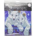 Miniatyrbild 3 av 4: Akrylmålning - Diamantmålning Bildram Kristallkonst - 21x25cm Tiger Cubs