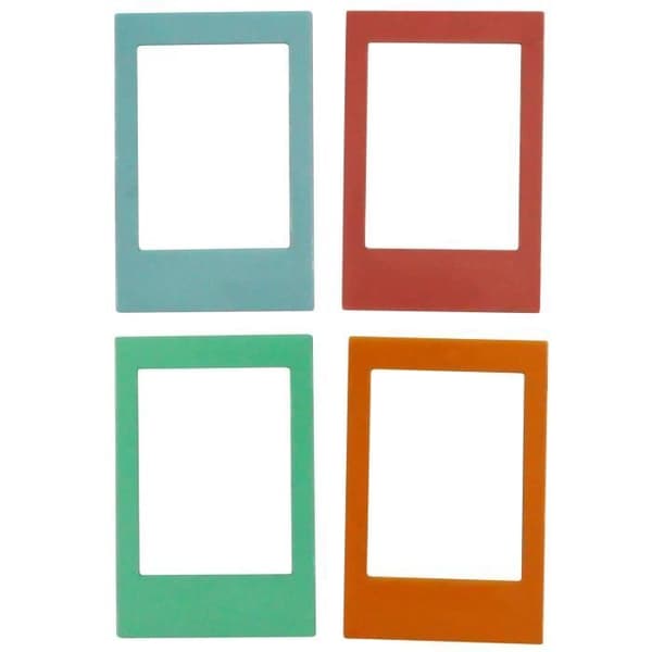 Magnetram - MegaCrea DIY - 4 deltar - Multicolor - 6 x 4,5 cm - Modern design