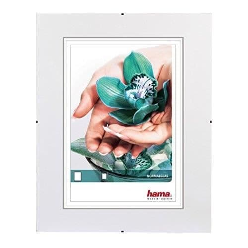 Fotoram - HAMA - Clip-Fix - Reflexglas - 20 x 20 cm - Transparent