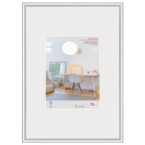 Ny Lifestyle Plastram 60X90 silver, akrylglas