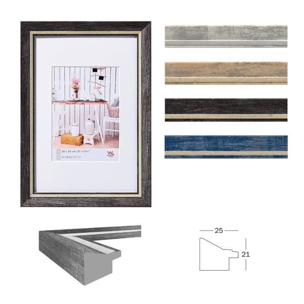 Chalet Plastram 10X15 cm svart
