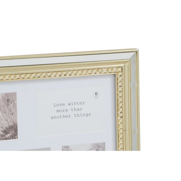 Kuvakehys DKD Home Decor Luxury 46,5 x 2 x 40 cm Kristalli Hopeinen Kullattu polystyreeni Perinteinen (2 osaa)
