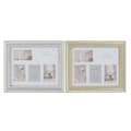 Pikkukuva 1 / 3: Kuvakehys DKD Home Decor Luxury 46,5 x 2 x 40 cm Kristalli Hopeinen Kullattu polystyreeni Perinteinen (2 osaa)