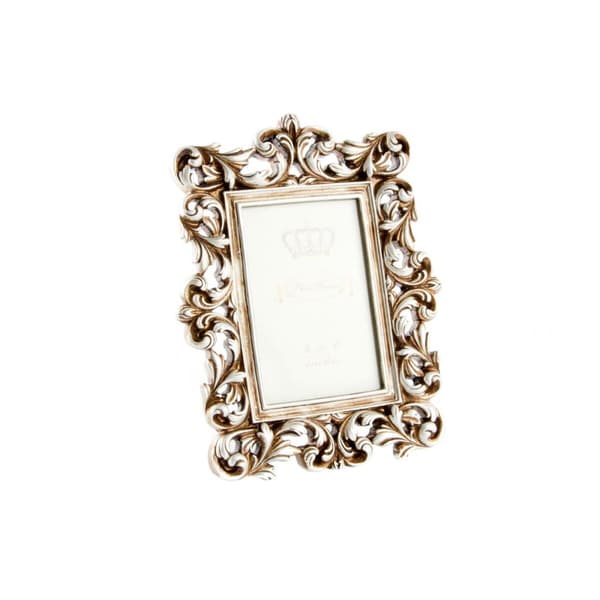 Kuvakehys DKD Home Decor 18 x 2 x 25 cm Kullattu Hartsi Shabby Chic