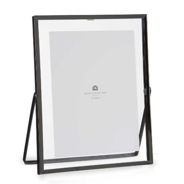 Kuvakehys Musta Metalli Lasi Muovinen 20,5 x 1 x 25,2 cm (12 osaa)