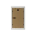 Miniatyrbild 3 av 3: Fotoram Home ESPRIT Vit Brun Beige Naturell Glas polystyren Skandinavisk 26 X 2 X 44 cm (4 antal)