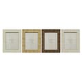 Pikkukuva 1 / 2: Kuvakehys Home ESPRIT Beige Luonnollinen Kristalli polystyreeni Skandinaavinen 20,5 x 2 x 25,5 cm (4 osaa)