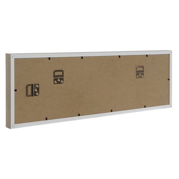 Fotoram Home ESPRIT Brun Naturell Glas polystyren Urban 56 X 3 X 18 cm (2 antal)