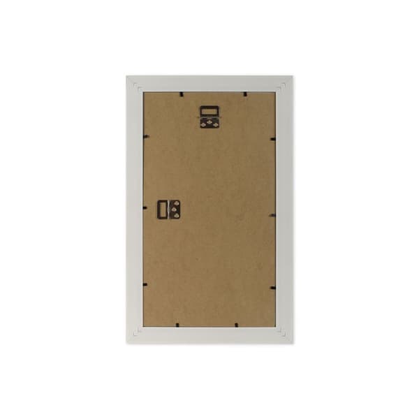 Fotoramme Home ESPRIT Hvit Brun Beige Naturell Krystall polystyren Skandinavisk 26 X 2 X 44 cm (4 enheter)