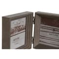 Miniatyrbilde 2 av 3: Fotoramme Home ESPRIT Brun Beige Krystall polystyren 38 X 3 X 12 cm (2 enheter)