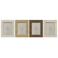 Miniatyrbillede 1 af 2: Fotoramme Home ESPRIT Beige Natur Krystal polystyren Scandi 18,5 x 2 x 23,5 cm (4 enheder)