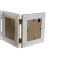 Miniatyrbillede 3 af 4: Fotoramme Home ESPRIT Brun Beige Natur Elfenben Krystal polystyren 47 X 2 X 16 cm (4 enheder)