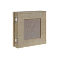 Miniatyrbillede 4 af 4: Fotoramme Home ESPRIT Brun Beige Natur Elfenben Krystal polystyren 47 X 2 X 16 cm (4 enheder)