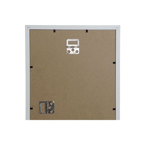 Fotoramme Home ESPRIT Hvid Brun Grå Krystal polystyren Urban 23 X 3 X 41 cm (2 enheder)