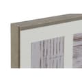 Miniatyrbillede 2 af 3: Fotoramme Home ESPRIT Hvid Brun Natur Krystal polystyren Urban 29 X 3 X 23 cm (2 enheder)