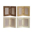 Pikkukuva 1 / 3: Kuvakehys Home ESPRIT Ruskea Beige Luonnollinen Norsunluu Kristalli polystyreeni Skandinaavinen 31 X 2 X 21 cm (4 osaa)