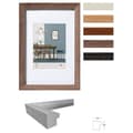 Miniatyrbild 2 av 2: Träram - FIORITO - 060X080 - Mörkgrå - Rektangulär - Landsbygd