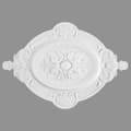Miniatyrbild 1 av 5: PROVISTON Rosett Polystyren Diameter 570 x 400 mm Vit