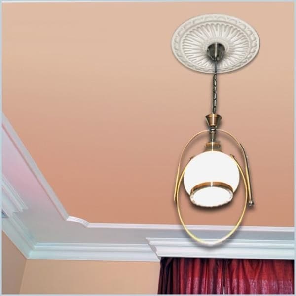 PROVISTON Rosett Polystyren Diameter 280 mm Vit