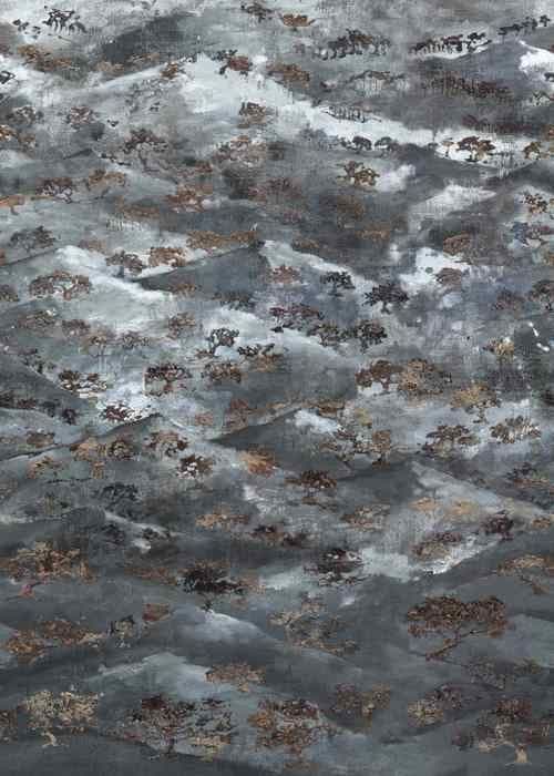 Tapet - A.S. CREATION - The Wall 2 - Naturmotiv - Grå och Blå - 1,59m x 2,80m