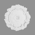 Miniatyrbild 1 av 5: PROVISTON Stuckros "Nr. 7" Polystyren Diameter 400 mm Vit Takrosett Väggdekoration