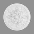Miniatyrbild 1 av 5: PROVISTON Stuckrosen "Nr. 13" Polystyren Diameter 430 mm Vit Takrosen Väggdekoration