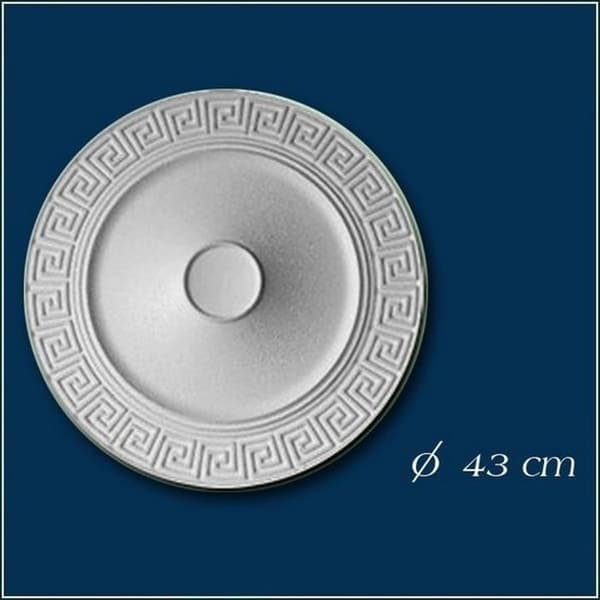 PROVISTON Rosett Polystyren Diameter 430 mm Vit