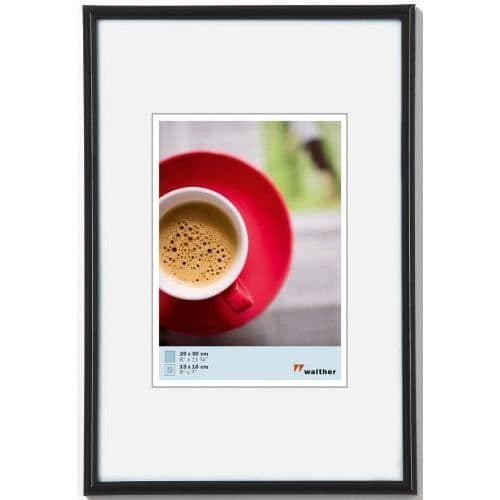 Walther KB070H 50 x 70 cm Galeria Plast Bildram (svart)