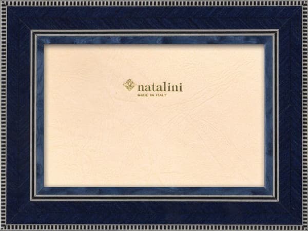 Natalini fotoram, C BLU SBLU 13X18, Fotoram, Trä, Blå, Utvändiga mått 18 X 23 X 1,5