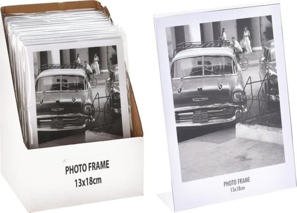 Fotoram Transparent Plast 13x18 cm