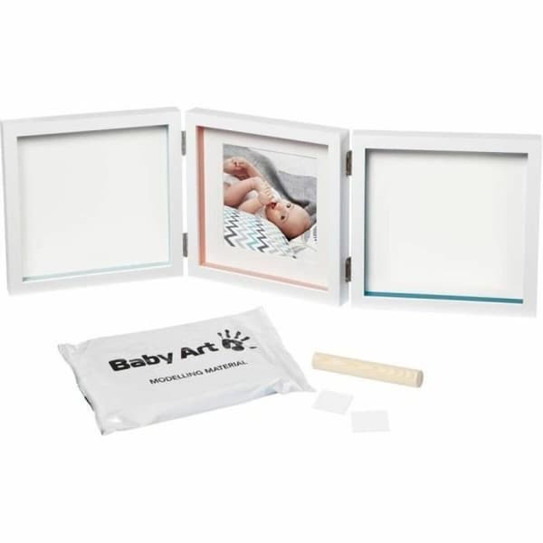 Kuvakehys BABY ART Birth Gift Valkoinen