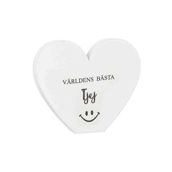 Stående Hjärta Bästa Tjej