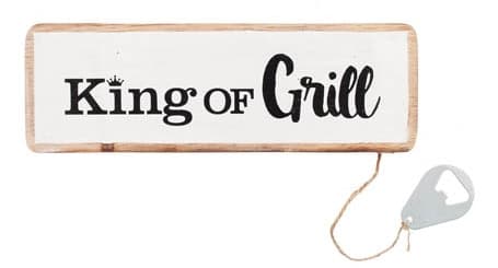 Skylt King of grill Skylt King of grill