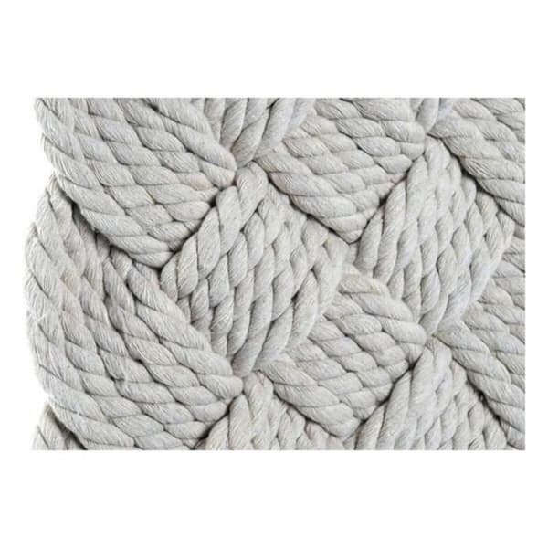 boho flätad rep väggdekoration - Färg:NATURAL