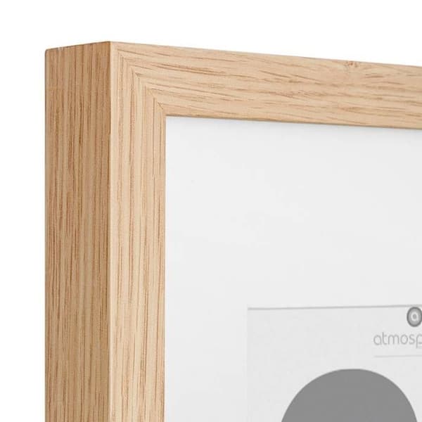"Eva" fotoram - trä och glas - 21x30 cm - Beige - Atmosphera inredningsarkitekt