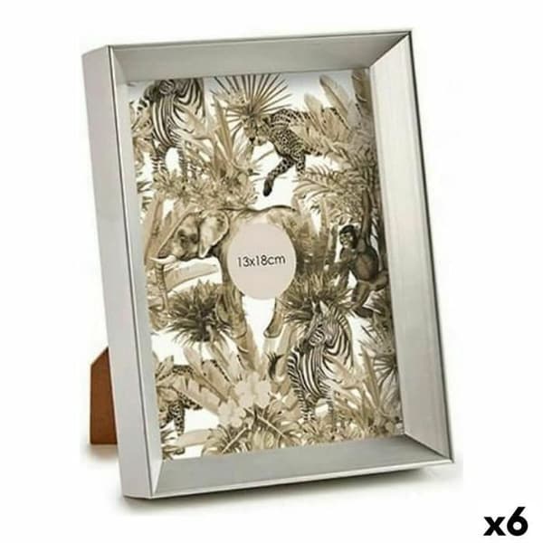 fotoram silver plastglas (15,2 x 3,5 x 20,2 cm) (6 enheter)