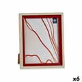 Miniatyrbild 1 av 2: fotoram glas röd trä brun plast (6 enheter)