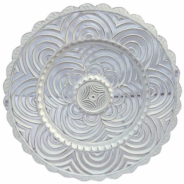 väggdekoration mdf mandala (90 x 4 x 90 cm)