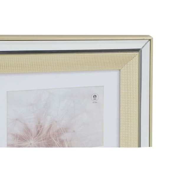 fotoram 47 x 2 x 40 cm traditionellt polystyren guld silverglas (2 enheter)
