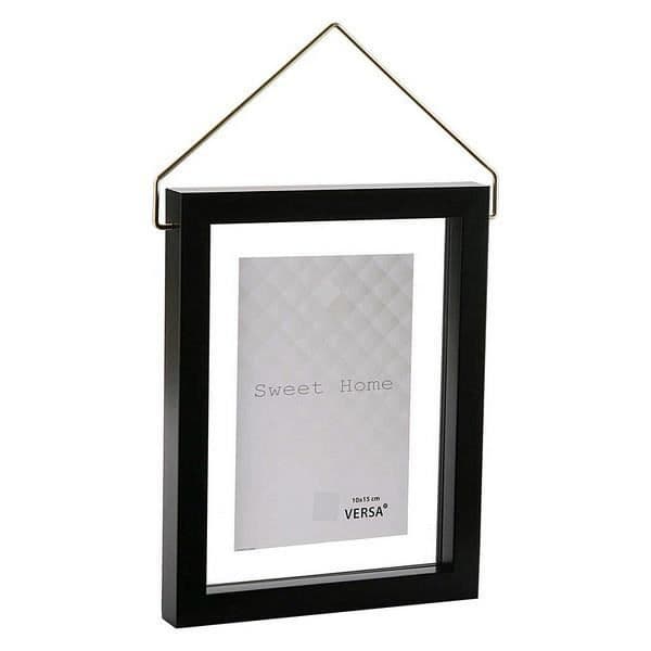 Ramar - Diamant - Svart Plast - 13 x 18 cm - Rektangulär - Nutida