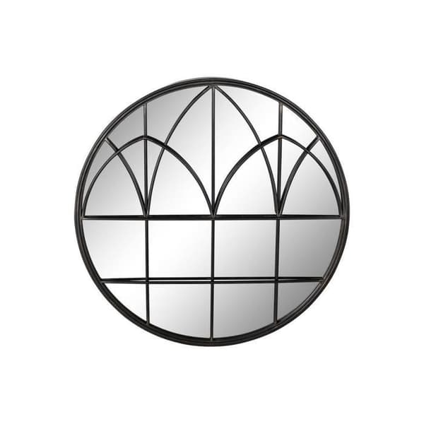 DKD Home Decor Metal Väggspegel (76 x 4 x 76 cm)