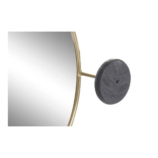 DKD Home Decor Wall Mirror Järnspegel (44 x 7 x 25 cm)