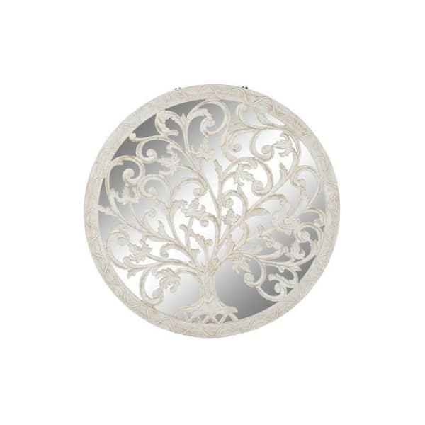 Väggdekoration DKD Home Decor Tree MDF Trä (90 x 2 x 90 cm)